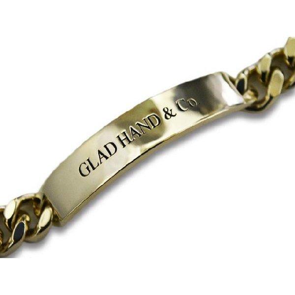 GLAD HAND/グラッドハンド「ID Bracelet/IDブレスレット」(K10)送料 