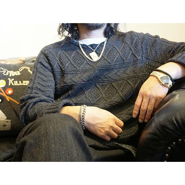 GLAD HAND/グラッドハンド】「Narrow Chain Bracelet/ナローチェーン