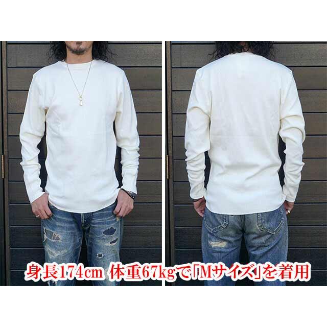 全2色【GLAD HAND/グラッドハンド】「Pack Tee”Standard Waffle Long