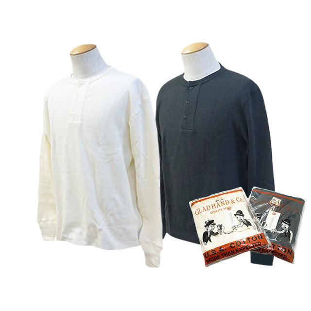 GLADHAND他　長袖Tシャツ3枚セット GLAD HAND（グラッドハンド） Tシャツ 日本製 メンズ ヘンリーネック