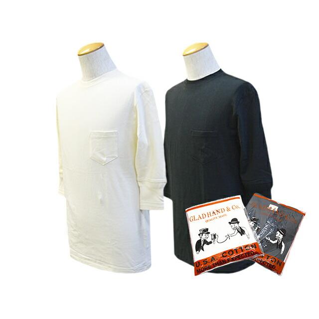 全2色【GLAD HAND/グラッドハンド】「Pack Tee”Half Sleeve Pocket Tee