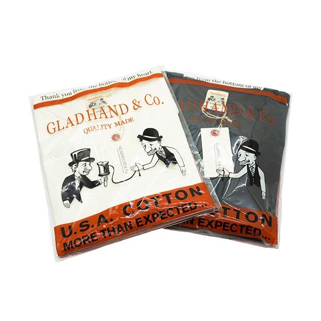 全2色【GLAD HAND/グラッドハンド】「Pack Tee”Heavy Weight Binder