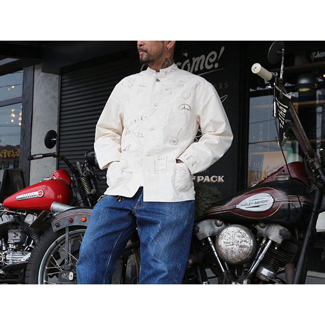 【GLAD HAND/グラッドハンド】×【Peanuts&Co/ピーナッツカンパニー】2024SS「Good Life Jacket/グッドライフジャケット」(01)(GANGSTERVILLE/ウルフパック)の画像