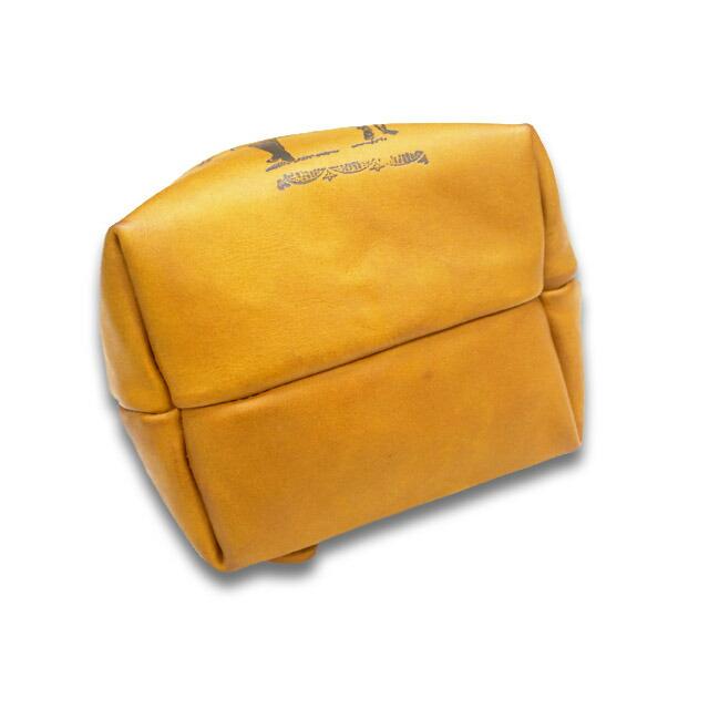 全2色【GLAD HAND/グラッドハンド】×【vasco/ヴァスコ】「Leather Purse Bag”GLAD POSTALS”/レザーパースバッグ”グラッドポスタルズ”」(アメカジ)の画像