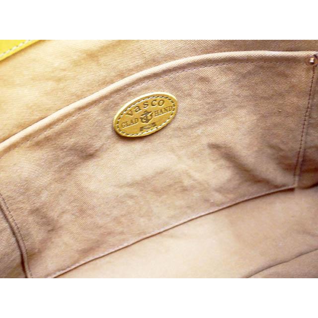 全2色【GLAD HAND/グラッドハンド】×【vasco/ヴァスコ】「Leather Travel Tote Bag”GLAD POSTALS”/レザートラベルトートバッグ”グラッドポスタルズ”」の画像