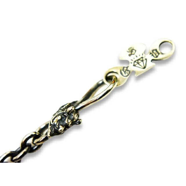 【galcia/ガルシア】×【GANGSTERVILLE/ギャングスタービル】「Skull＆Devil Necklace Chain/スカル＆デビルネックレスチェーン」(GSG-NC001S)(アクセサリー)の画像