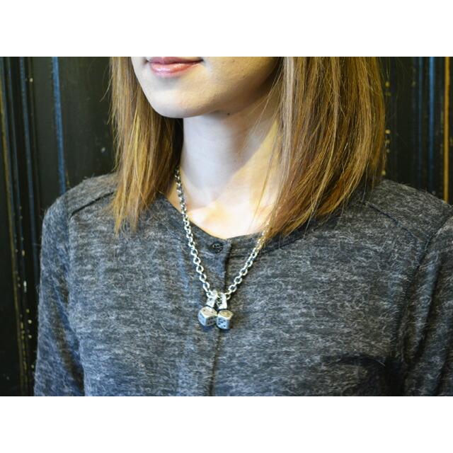 【galcia/ガルシア】×【GANGSTERVILLE/ギャングスタービル】「Skull＆Devil Necklace Chain/スカル＆デビルネックレスチェーン」(GSG-NC001S)(アクセサリー)の画像
