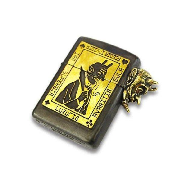 超安い品質売れ筋no 1 ストア店 Pack ウルフパック Rdquo Gsg Zp001b Wolf Zippo デビルブラスジッポ Gsg Zp001b Zippo デビルブラスジッポ Gsg Zp001b Pack 正規取扱店 Rdquo Wolf Gangsterville ギャングスタービル Galcia ガルシア Devil Brass