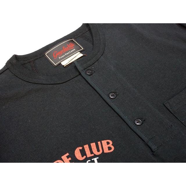 全2色【GANGSTERVILLE/ギャングスタービル】2022SS「S/S Henry Neck