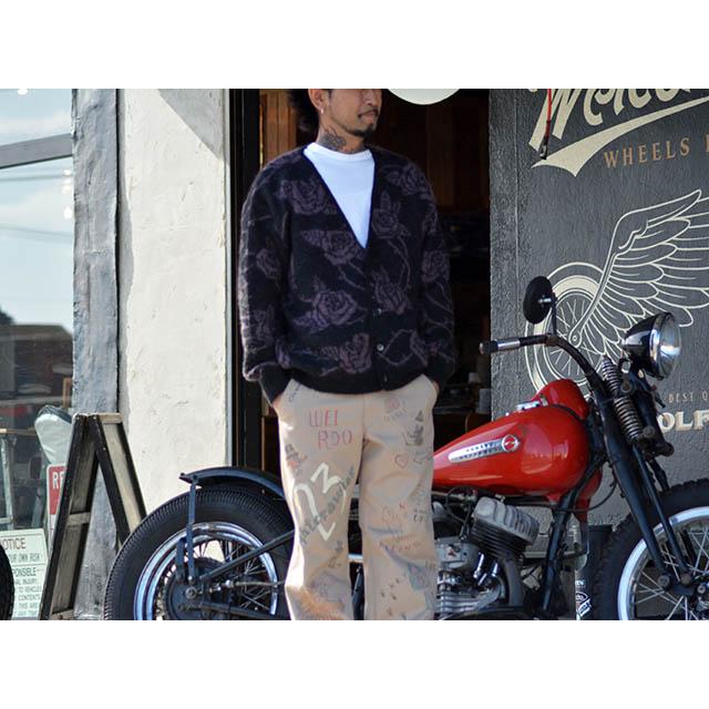 GANGSTERVILLE/ギャングスタービル】2023AW「Mohair Cardigan”MI VIDA