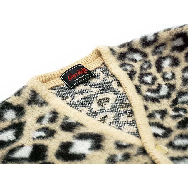 GANGSTERVILLE RISE CARDIGAN ベージュ 50% OFF)【GANGSTERVILLE/ギャングスタービル】2024AW「Rise Above