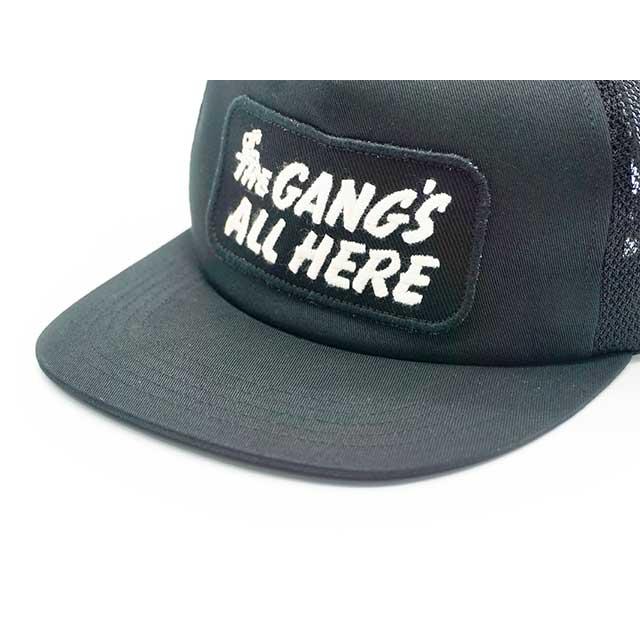 全3色【GANGSTERVILLE/ギャングスタービル】2024SS「Trucker Cap”THE GANG'S ALL HERE”/ベースボールキャップ”ザギャングズオールヒア”」(GSV-24-SS-G02)｜wolfpack-ss｜07