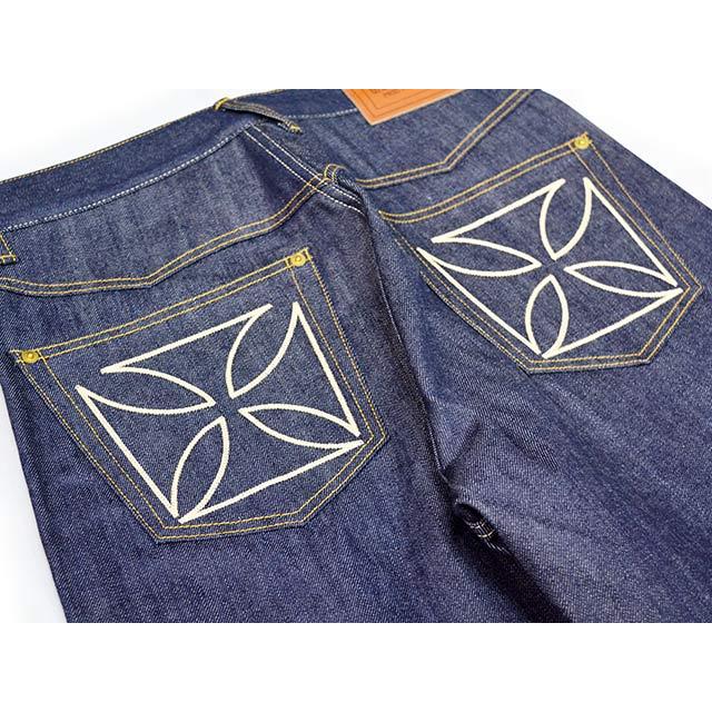 GANGSTERVILLE/ギャングスタービル】「Thug Wide Denim”IRON CROSS