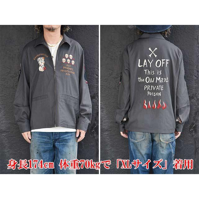 GANGSTERVILLE/ギャングスタービル】2025SS「Poison Tour Jacket