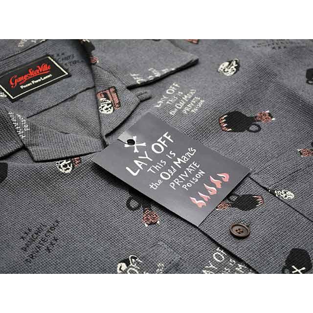 GANGSTERVILLE/ギャングスタービル】2025SS「Poison L/S Shirts