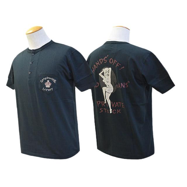 GANGSTERVILLE/ギャングスタービル】2025SS「Henry Neck S/S Tee”LAY
