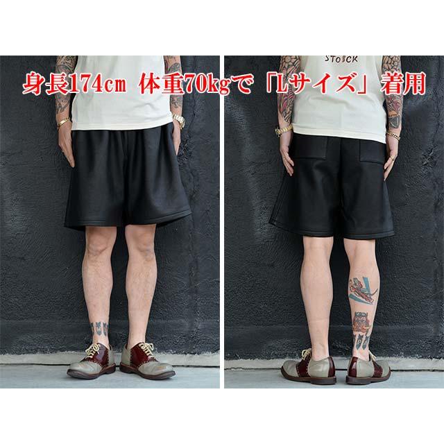 GANGSTERVILLE/ギャングスタービル】2025SS「Locos Leather Shorts