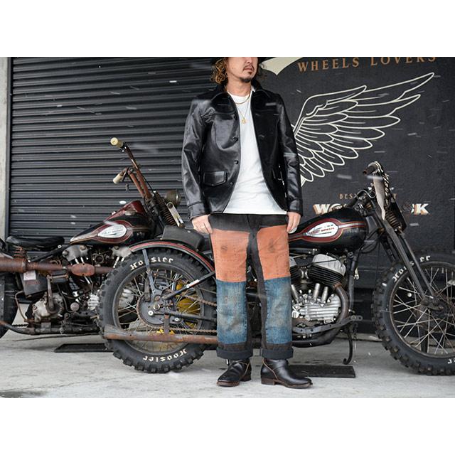 GANGSTERVILLE/ギャングスタービル】「30's Car Coat”Horse Hide