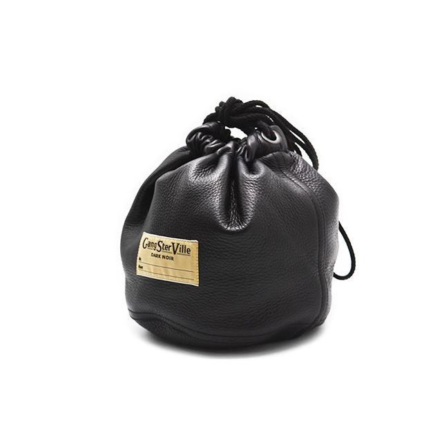 GANGSTERVILLE/ギャングスタービル】2025SS「Leather Effect Bag”DARK