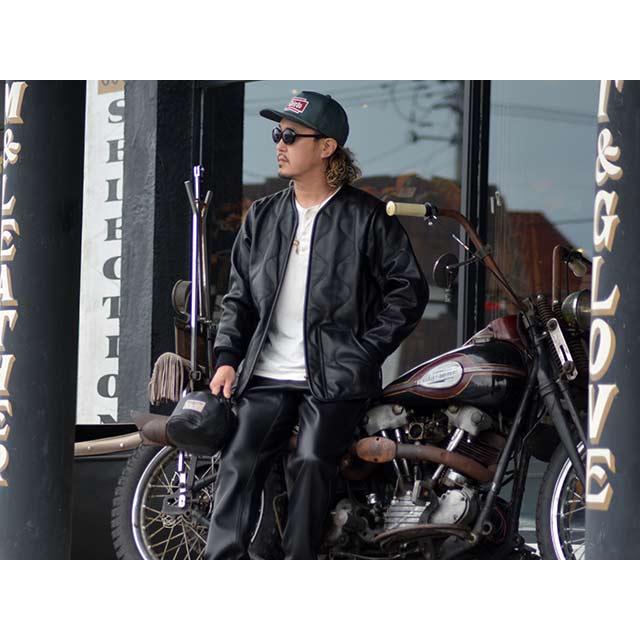 GANGSTERVILLE/ギャングスタービル】2025SS「Leather Effect Bag”DARK