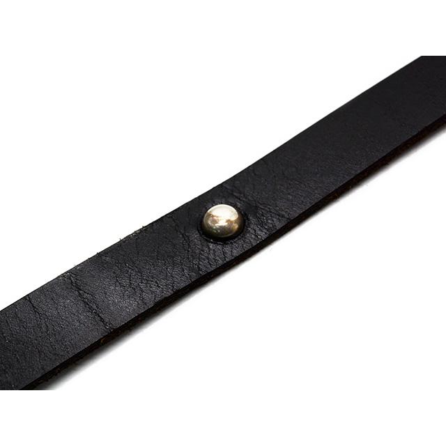全2色【HTC/エイチティーシー】「0.75inch Leather Studs Belt"Flower Stone 40”/0.75インチレザースタッズベルト”フラワーストーン40”」(アメカジ)の画像