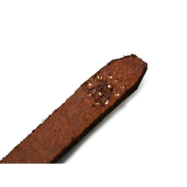 全2色【HTC/エイチティーシー】「0.75inch Leather Studs Belt"Flower Stone 40”/0.75インチレザースタッズベルト”フラワーストーン40”」(アメカジ)の画像