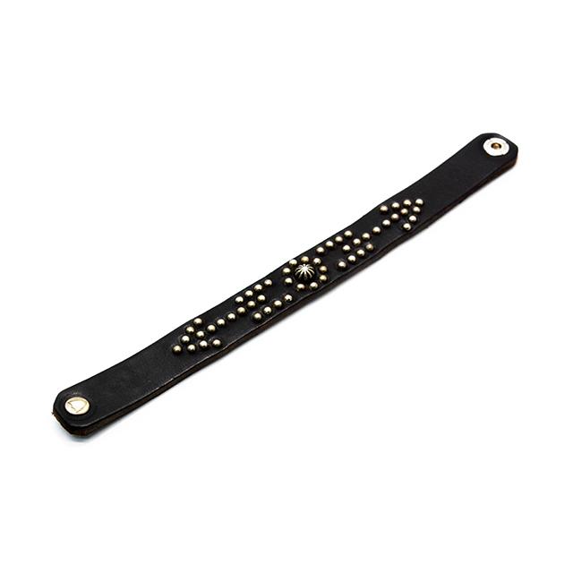 全2色【HTC(Hollywood Trading Company)】「Leather Studs Bracelet