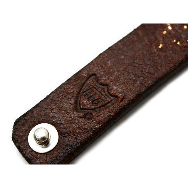 全2色【HTC(Hollywood Trading Company)】「Leather Studs Bracelet