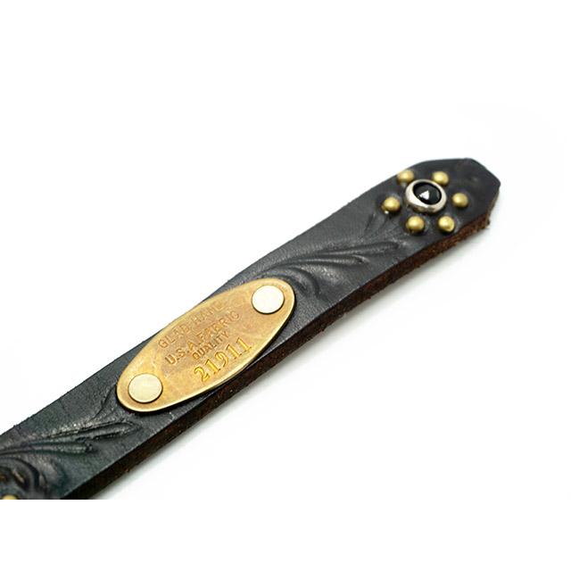 GLAD HAND グラッドハンド スタッズベルト W34 黒