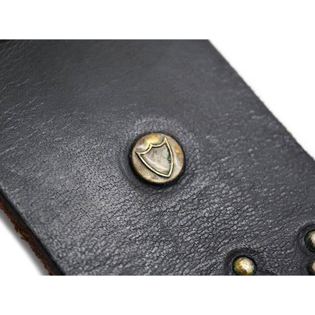 小物 HTC Stingray PEANUTS Studs Leather Belt Self Edge x HTC Stingray Peanut Belt