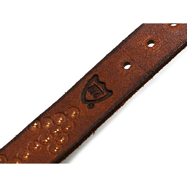 全2色【HTC】「0.75inch Leather Western Narrow Belt