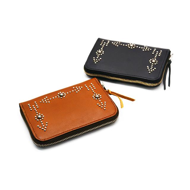 全2色【HTC(Hollywood Trading Company)】「Zipper Midium Wallet"Born&Arrow Umbrella”/ジッパーミディアムウォレット”ボーン&アローアンブレラ”」の画像