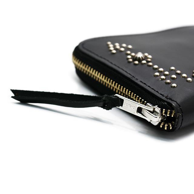 全2色【HTC(Hollywood Trading Company)】「Zipper Midium Wallet"Born&Arrow Umbrella”/ジッパーミディアムウォレット”ボーン&アローアンブレラ”」の画像