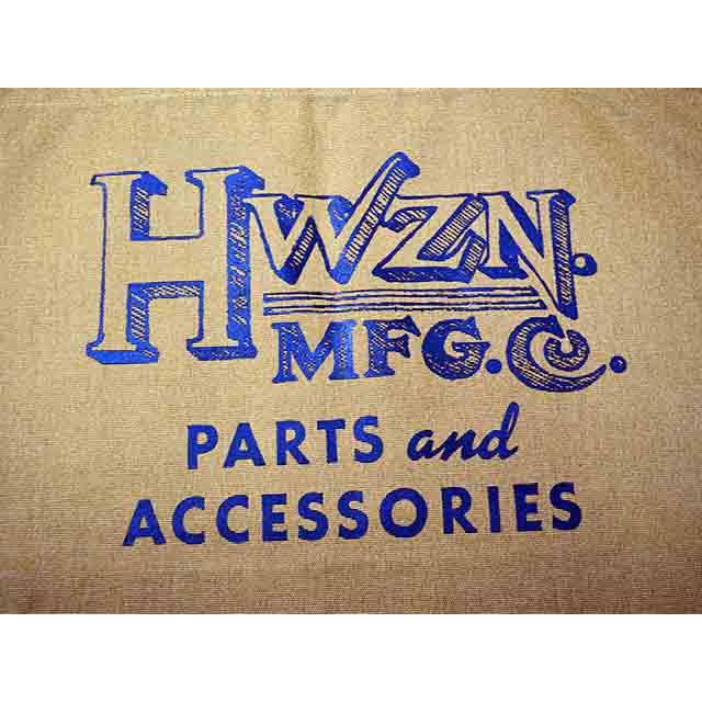 HWZN BROSS/ハウゼンブロス】「Canvas Big Tote Bag/キャンバスビッグ