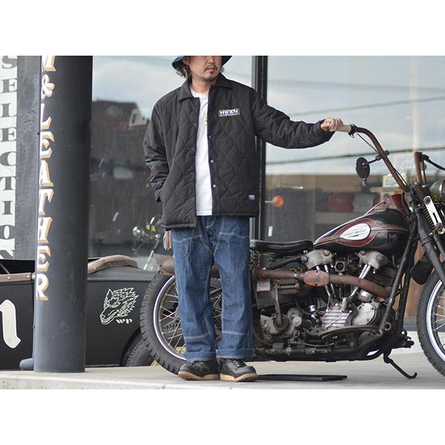 ハウゼンブロス　キルティングジャケット HWZN BROSS/ハウゼンブロス】2025SS「Box Logo Quilting Jacket