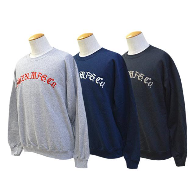 全3色【HWZN BROSS/ハウゼンブロス】2025SS「Old-E Logo Crew Sweat