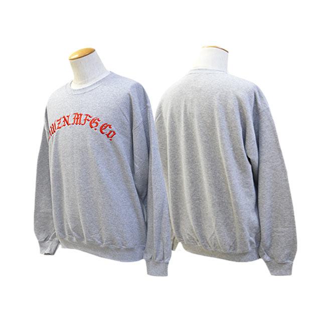 全3色【HWZN BROSS/ハウゼンブロス】2025SS「Old-E Logo Crew Sweat