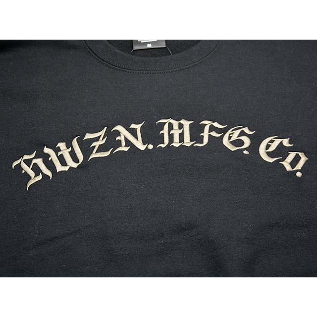 hwzn hwznbross オールドイングリッシュ 全3色【HWZN BROSS/ハウゼンブロス】2025SS「Old-E Logo Crew Sweat
