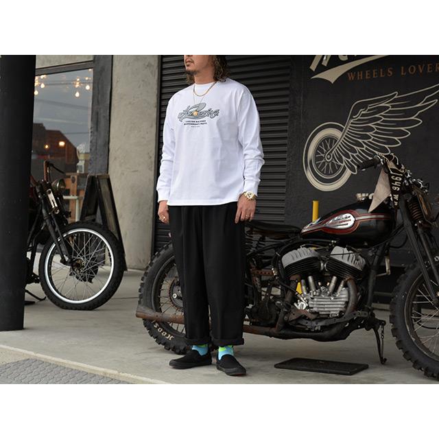 全2色【HWZN BROSS/ハウゼンブロス】2026SS「MACHINE&SPEED L/S Tee