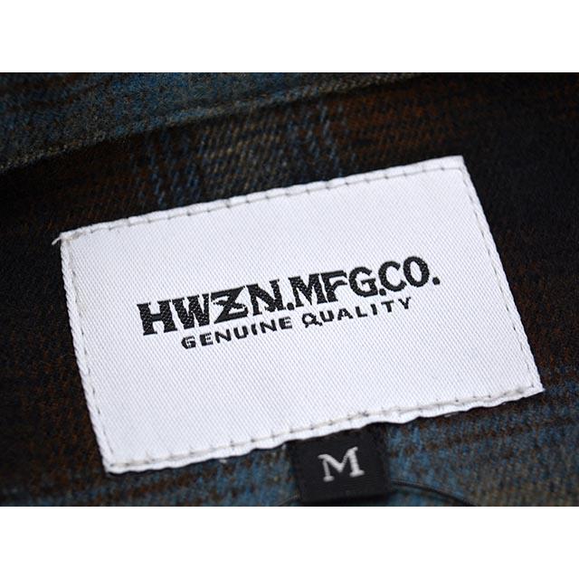 全3色【HWZN BROSS/ハウゼンブロス】2026SS「Classic Flannel Shirts/クラシックフランネルシャツ」(チョッパー/アメカジ/ハーレー/バイク/ウルフパック)の画像