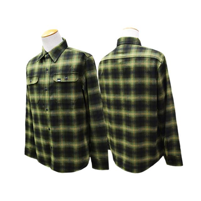 全3色【HWZN BROSS/ハウゼンブロス】2026SS「Classic Flannel Shirts/クラシックフランネルシャツ」(チョッパー/アメカジ/ハーレー/バイク/ウルフパック)の画像