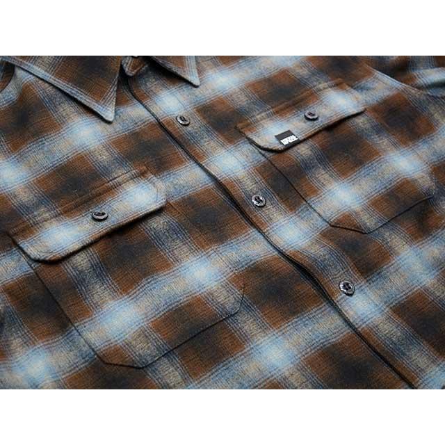 全3色【HWZN BROSS/ハウゼンブロス】2026SS「Classic Flannel Shirts/クラシックフランネルシャツ」(チョッパー/アメカジ/ハーレー/バイク/ウルフパック)の画像