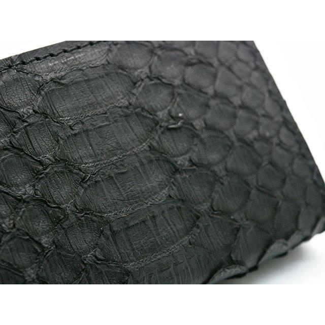 HWZN BROSS/ハウゼンブロス】「Pythone Leather Card Case/パイソン