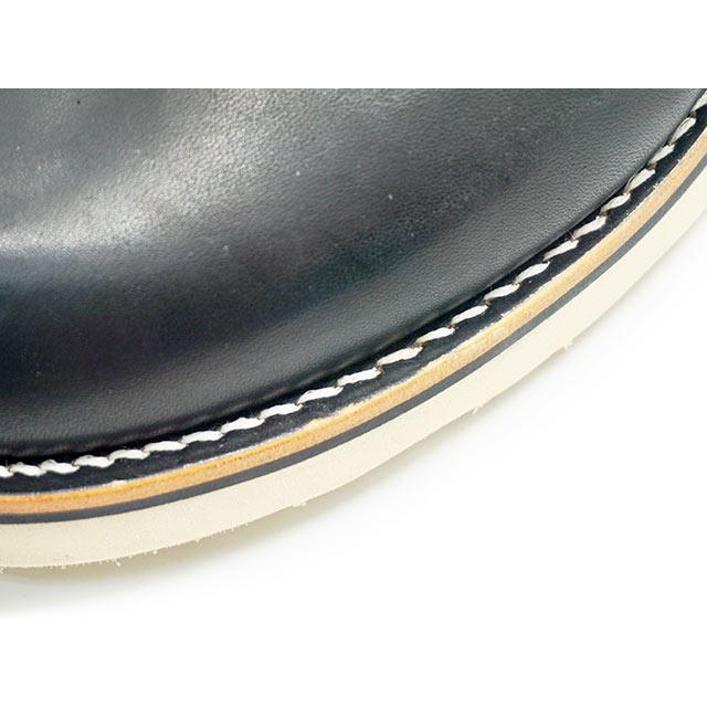 【HWZN BROSS/ハウゼンブロス】×【SURE BOOTS/シュアブーツ】「Craftsman Boots/クラフツマンブーツ」(Black)(アメカジ/ハーレー/ホットロッド/ウルフパック)の画像