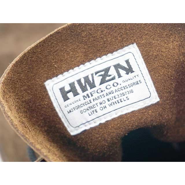 【HWZN BROSS/ハウゼンブロス】×【SURE BOOTS/シュアブーツ】「Craftsman Boots/クラフツマンブーツ」(Brown)(アメカジ/ハーレー/ホットロッド/ウルフパック)の画像