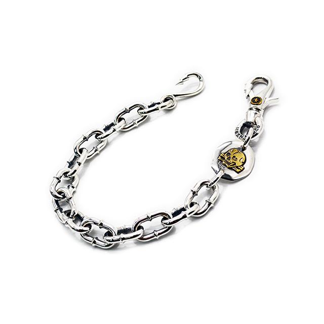 HWZN BROSS】×【CxTxM】×【WOLF PACK】「Thunder Hook Wallet Chain”WP