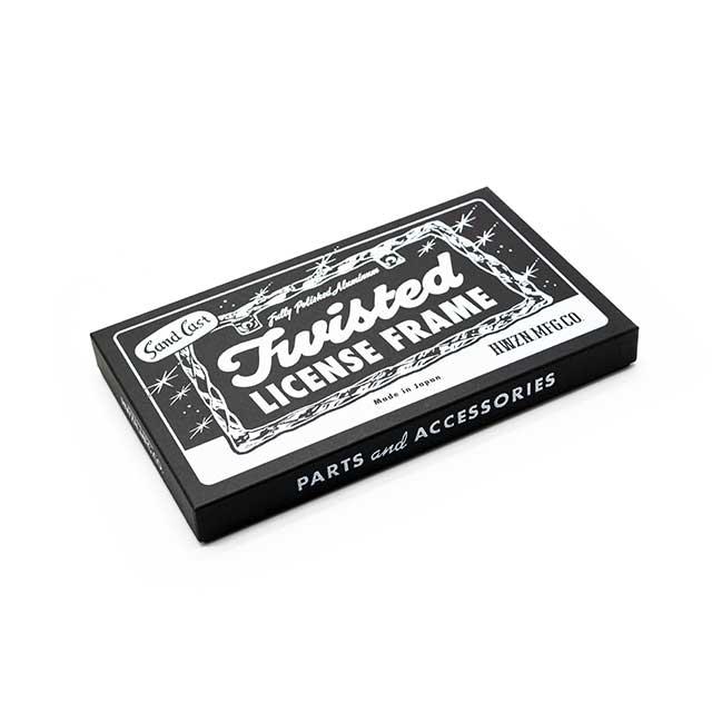 TBR Version4.0. ボーニングハウゼンレパートリー　値下げします HWZN BROSS/ハウゼンブロス】「Twisted License Frame/ツイステッド
