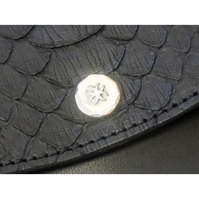 【HWZN BROSS/ハウゼンブロス】「Diamond Python Long Concho Wallet/ダイアモンドパイソンロングコンチョウォレット」(アメカジ/ハーレー/財布/ウルフパック)の画像