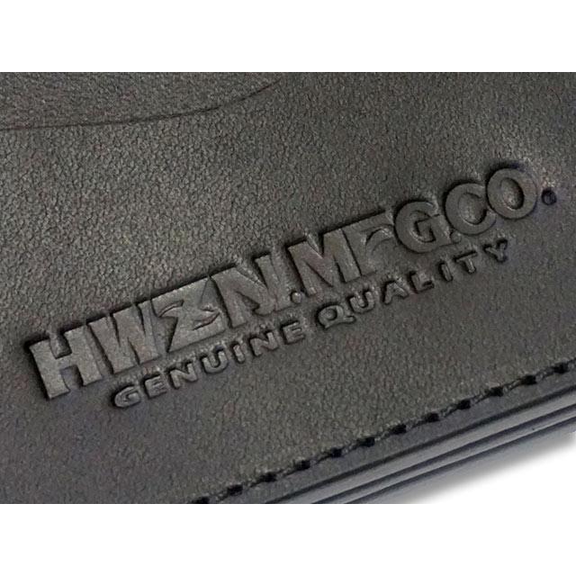 【HWZN BROSS/ハウゼンブロス】「Leather Long Wallet”Silver925 Button”/レザーロングウォレット”シルバー925ボタン”」(ハーレー/WOLF PACK/ウルフパック)の画像