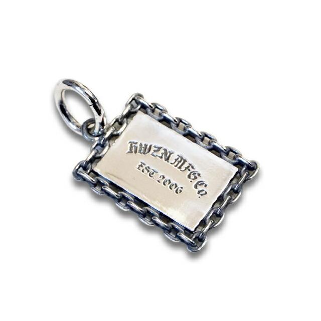 HWZN BROSS/ハウゼンブロス】「Chain Plate Flame Pendant Top 